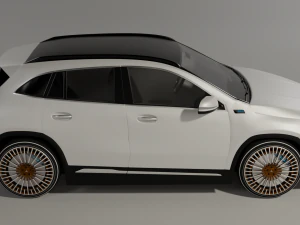 Mercedes-benz eqa 2021 3D Model