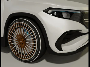Mercedes-benz eqa 2021 3D Model