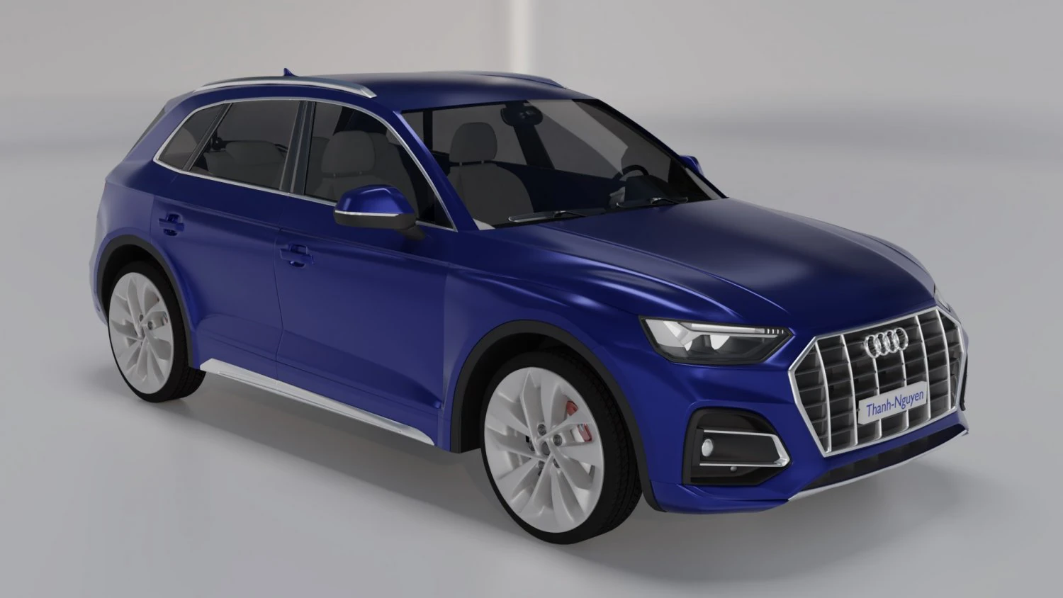 Audi q5 2021 3D Model .c4d .max .obj .3ds .fbx .stl .blend 