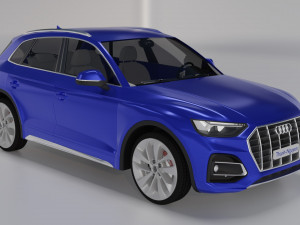 Audi q5 2021 3D मॉडल