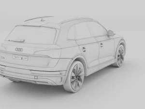 Audi q5 2021 3D Model