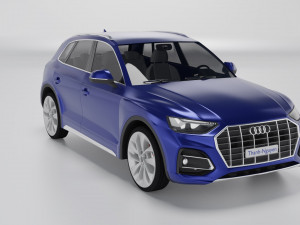 Audi q5 2021 3D मॉडल