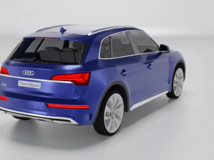 Audi q5 2021 3D Model