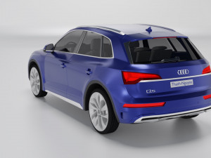 Audi q5 2021 3D मॉडल