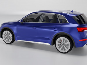 Audi q5 2021 3D मॉडल