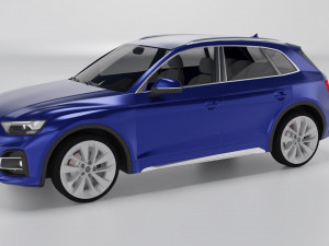 Audi q5 2021 3D मॉडल