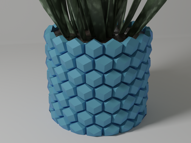 hexagon pot holder 01 3D Baskı Modeli .c4d .max .obj .3ds .fbx .stl .blend 