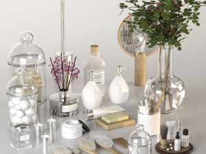 bathroom accessories vol 02 3D Модель