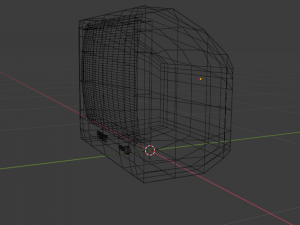 old tv 3D 모델