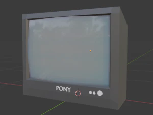 old tv 3D Model