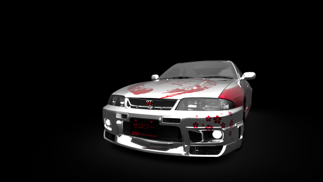 skyline r33 3D Model .c4d .max .obj .3ds .fbx .stl .blend 
