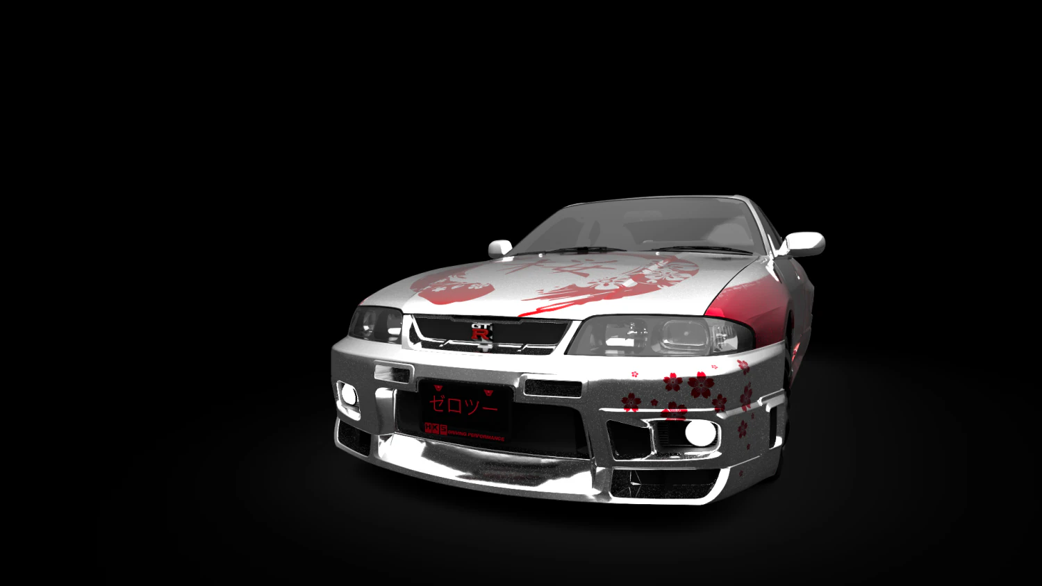 skyline r33 3D Model .c4d .max .obj .3ds .fbx .stl .blend 