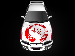 skyline r33 3D Model