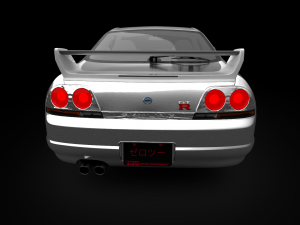 skyline r33 3D Model