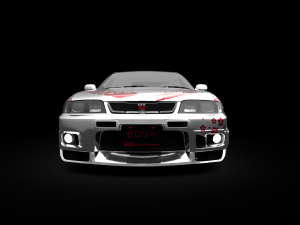 skyline r33 3D Model