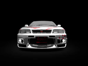 skyline r33 3D Model