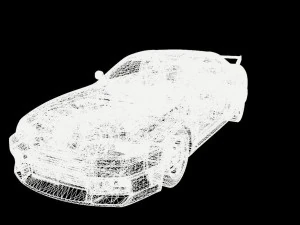 skyline r33 3D Model