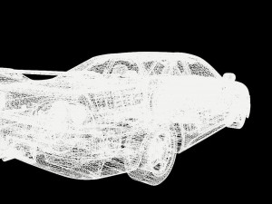 skyline r33 3D Model
