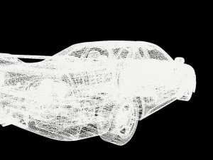 skyline r33 3D Model