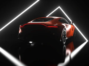 aston martin vantage 2019 3D Model