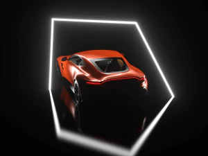 aston martin vantage 2019 3D Model