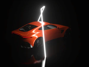 aston martin vantage 2019 3D Model