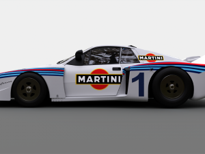 lancia beta montecarlo turbo 3D Model