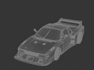 lancia beta montecarlo turbo 3D Model