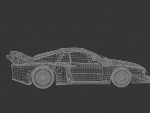 lancia beta montecarlo turbo 3D Model