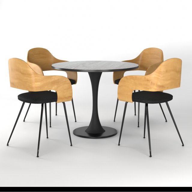 ringsted d100 black 4 uk hvidovre black Modelo 3D .c4d .max .obj .3ds .fbx .stl .blend 