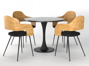 Ringsted d100 negro 4 uk hvidovre negro Modelo 3D