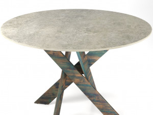 armen living summer dining chair Modèle 3D