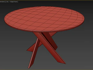 armen living cadeira de jantar de ver&atilde;o Modelo 3D