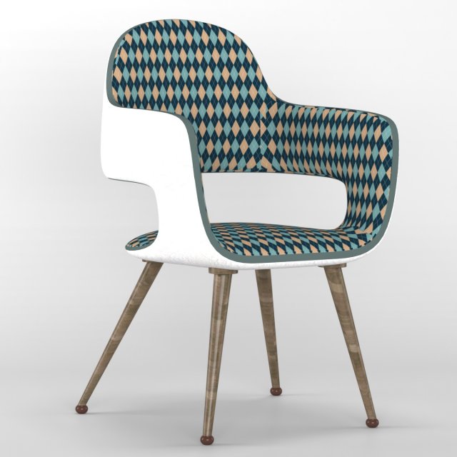 dining chair model 3D-Modell .c4d .max .obj .3ds .fbx .stl .blend 