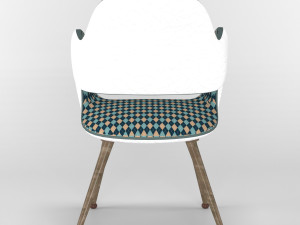 dining chair model 3D-Modell
