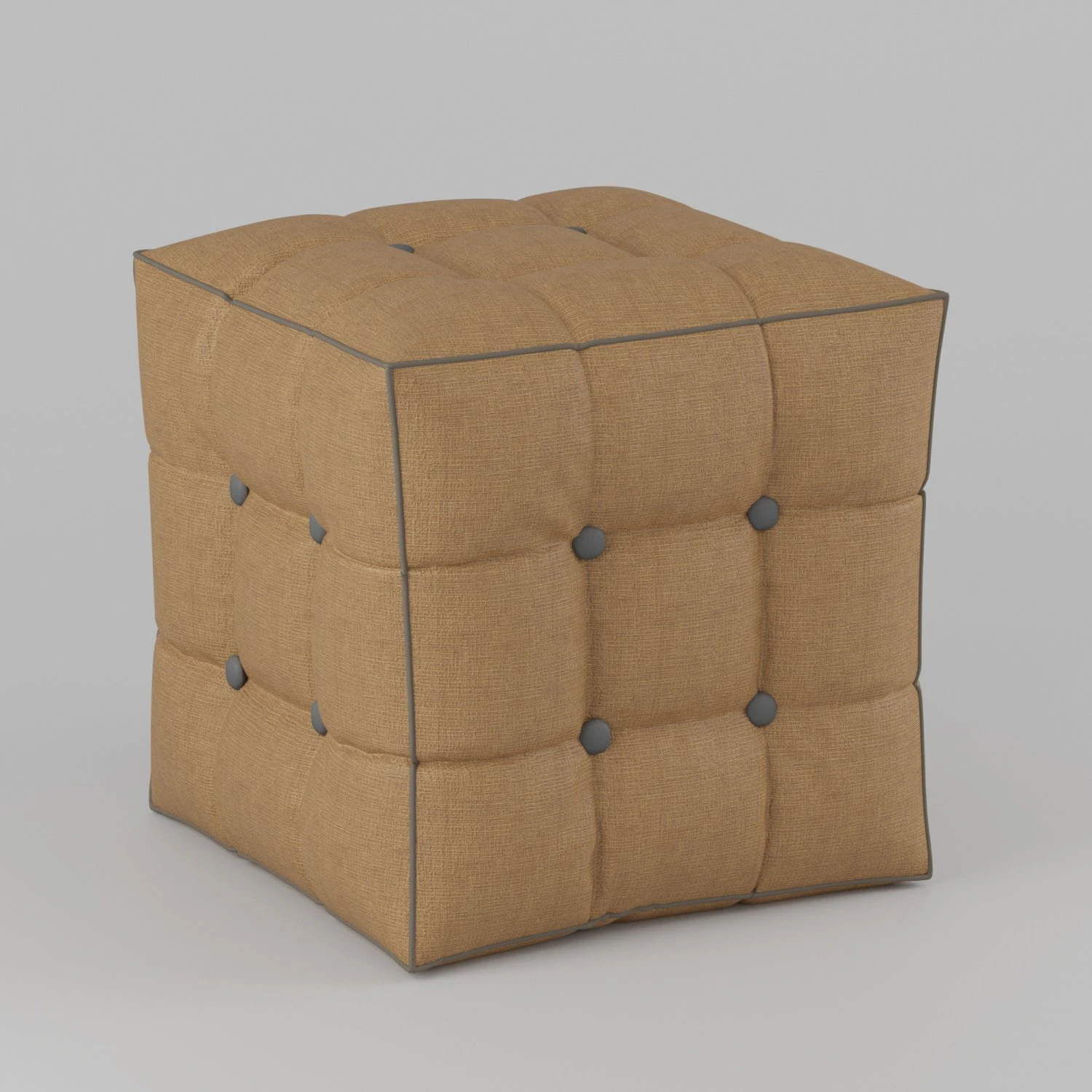 steganiy puf 3D Model .c4d .max .obj .3ds .fbx .stl .blend 
