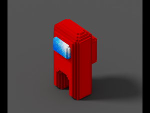 among us 3D 模型