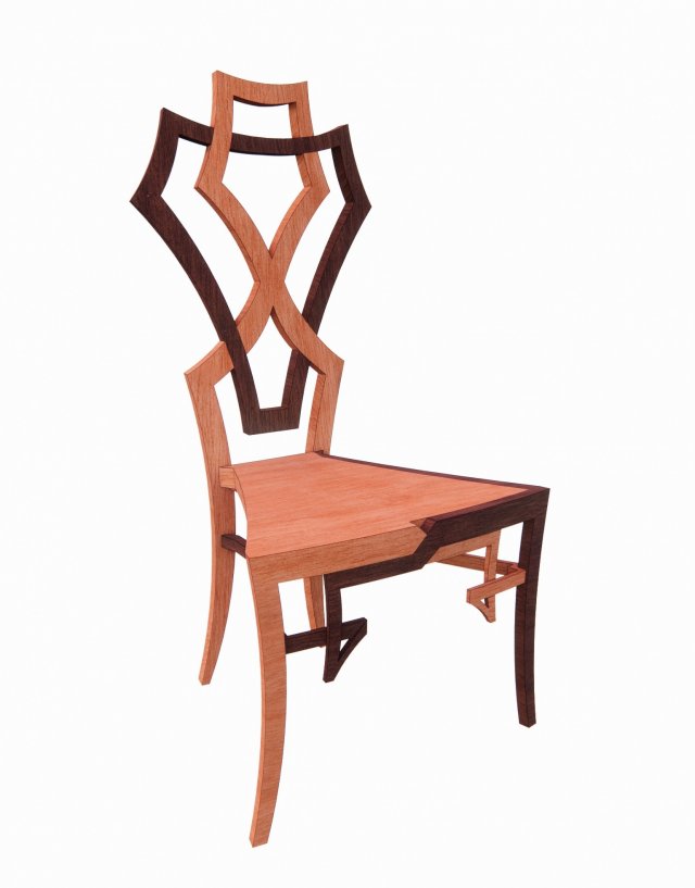 emilion terry chair 3D Модель .c4d .max .obj .3ds .fbx .stl .blend 