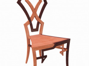 emilion terry chair 3D मॉडल