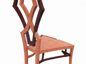emilion terry chair 3D Модель