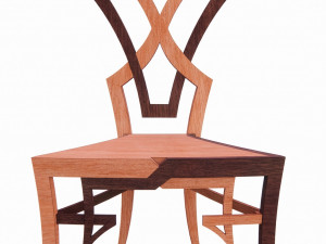 emilion terry chair 3D Модель