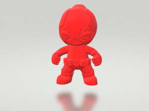 coleccion marvel 3d - deadpool 3D Print Model