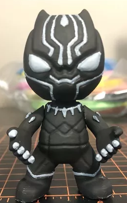 coleccion marvel 3d - blackpanther Model Cetak 3D .c4d .max .obj .3ds .fbx .stl .blend 
