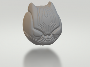 coleccion marvel 3d - blackpanther Model Cetak 3D