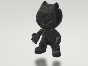 coleccion marvel 3d - blackpanther Model Cetak 3D