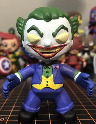 coleccion dc - joker 3D Print Model .c4d .max .obj .3ds .fbx .stl .blend 