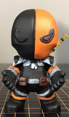 coleccion dc - deathstroke 3D Print Model .c4d .max .obj .3ds .fbx .stl .blend 
