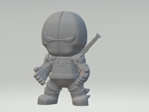 coleccion dc - deathstroke Modelo de impresión 3D