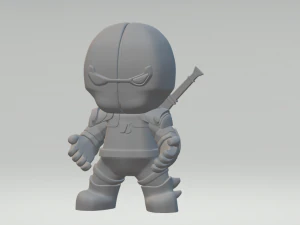 coleccion dc - deathstroke 3D Print Model