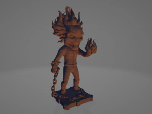 Jeździec duch&oacute;w Model do druku 3D